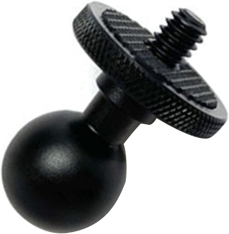 YPBEW 17mm Ball for Head Converter 1/4 Screw for Head for Car Monitor Pad Cellphone Ball Mount Base for Camera BRAC 17mm Ball Mount Adapter Base Phone Holder - Image 3